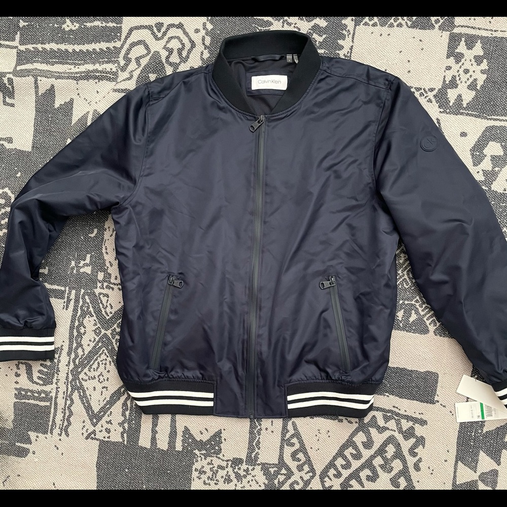 Calvin Klein nylon bomber